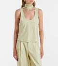 Aya Muse Olena Scarf-Detail Top